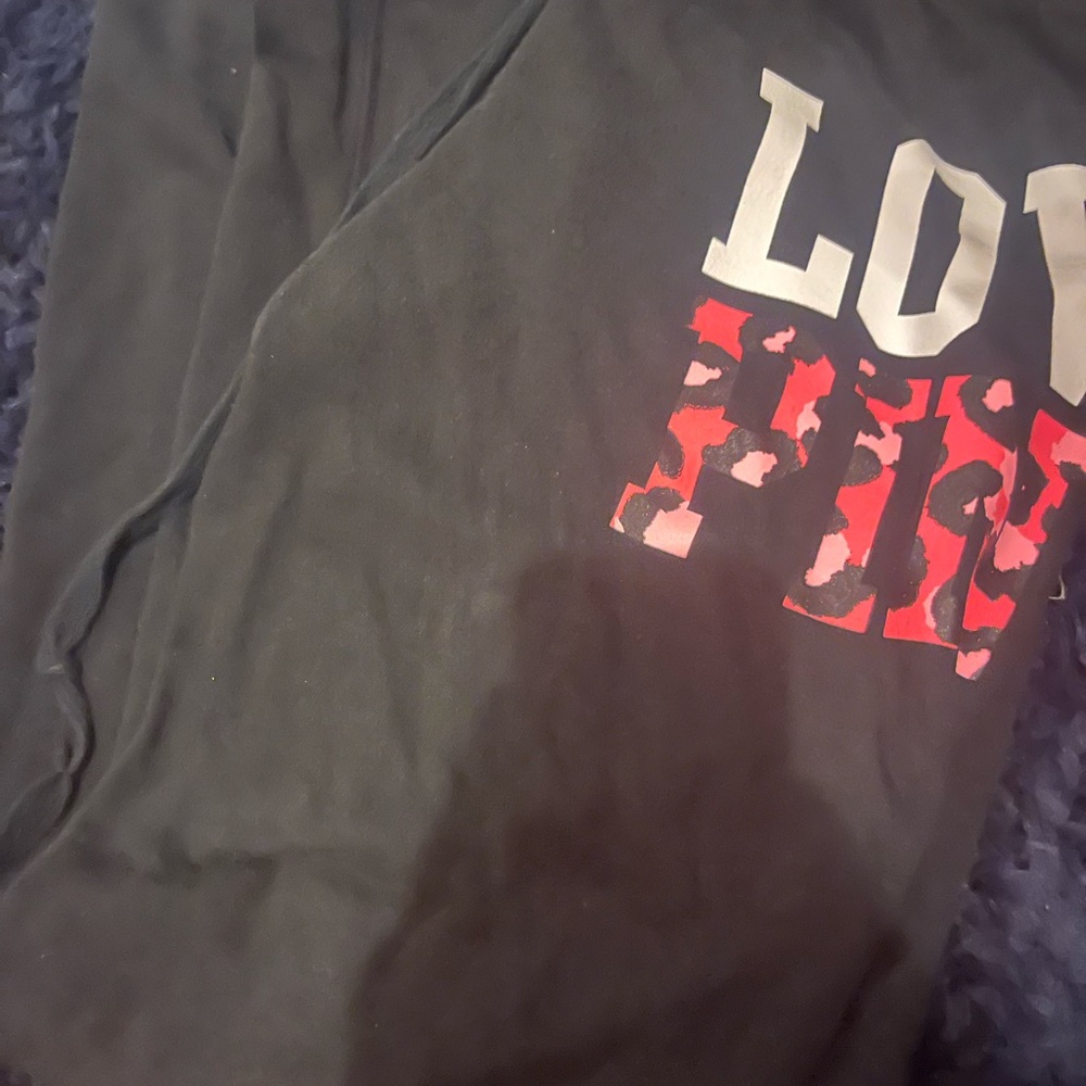 PINK Victoria's Secret Charcoal Hoodie